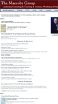 Mobile Screenshot of maccoby.com